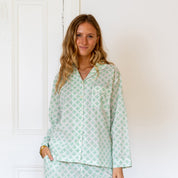 COTTON PYJAMAS - GREEN CLOVER