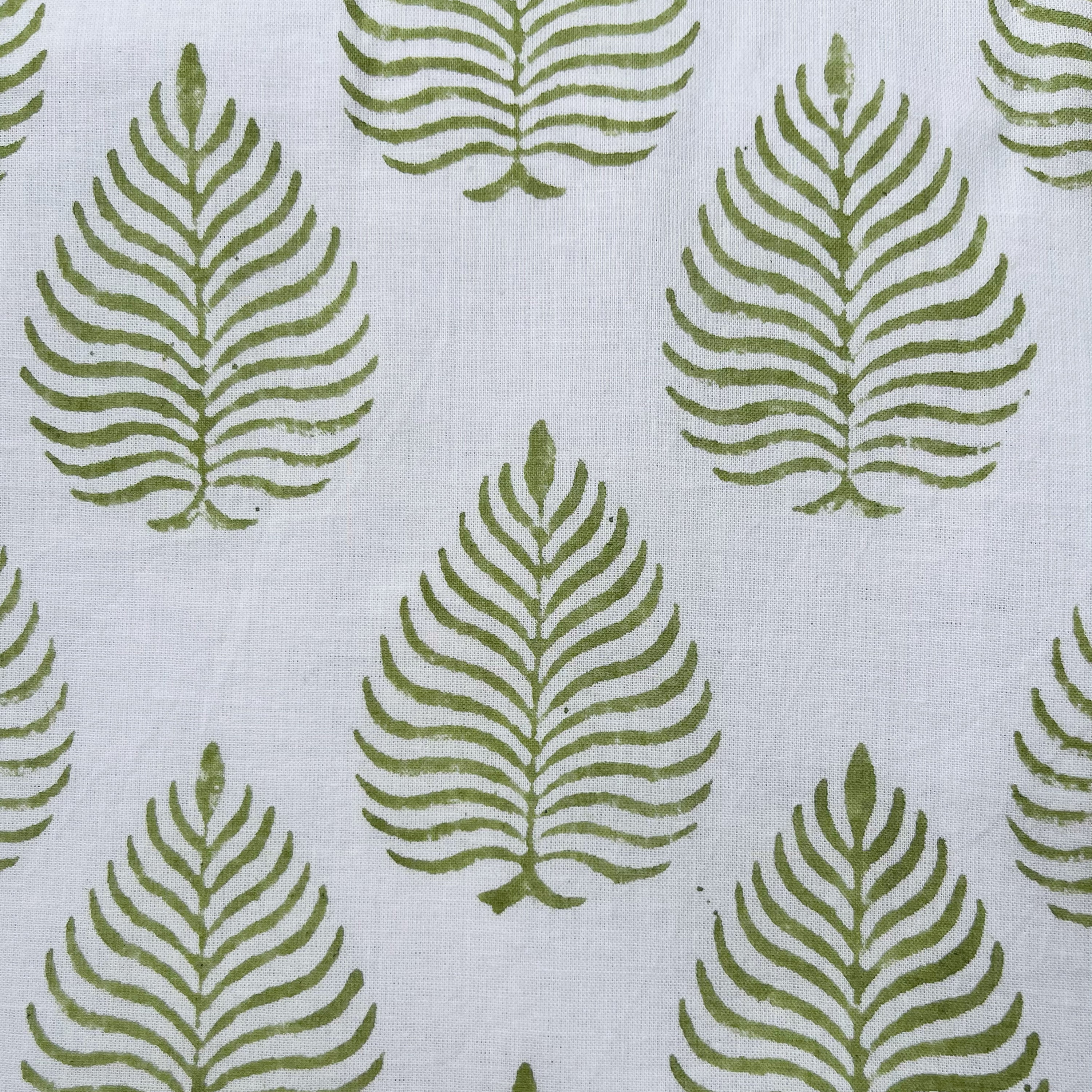 COTTON PYJAMAS - GREEN FERN