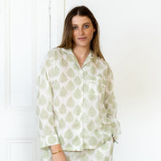 COTTON PYJAMAS - GREEN FERN