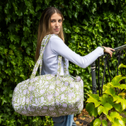 WEEKEND BAG - GREEN FLORAL