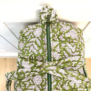 WEEKEND BAG - GREEN FLORAL