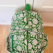 WEEKEND BAG - GREEN FLORAL