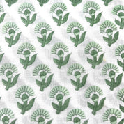 LIGHTWEIGHT NAPKINS - GREEN FLOWER