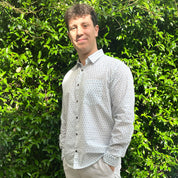 COTTON SHIRT  -  SAGE GREEN