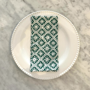 LIGHTWEIGHT NAPKINS - BOTTLE GREEN