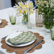 LIGHTWEIGHT NAPKINS - GREEN LEAF