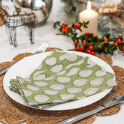 LIGHTWEIGHT NAPKINS - GREEN LEAF