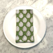 LIGHTWEIGHT NAPKINS - GREEN LEAF