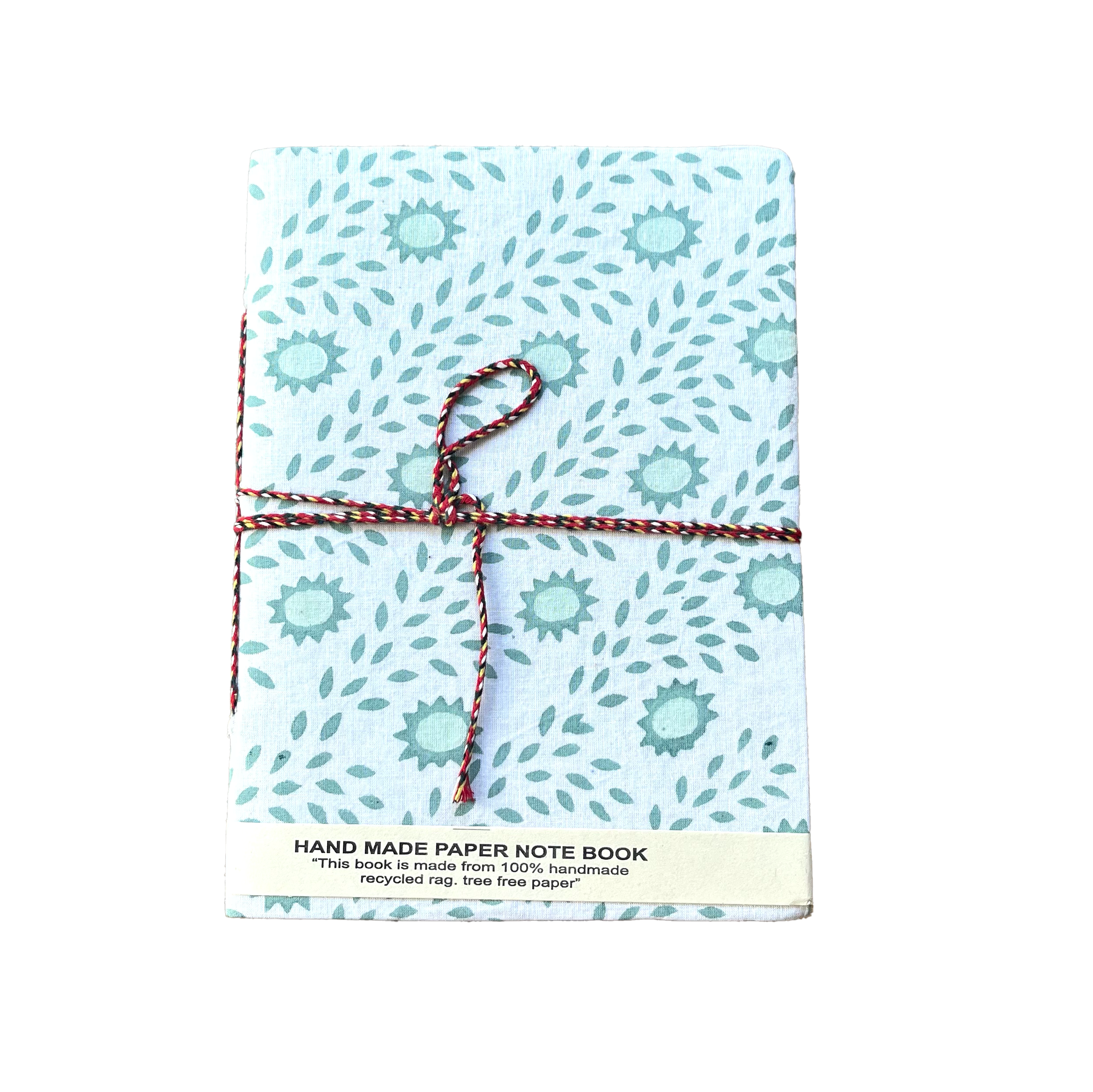 HAND MADE NOTEBOOK - SUNSHINE GREEN