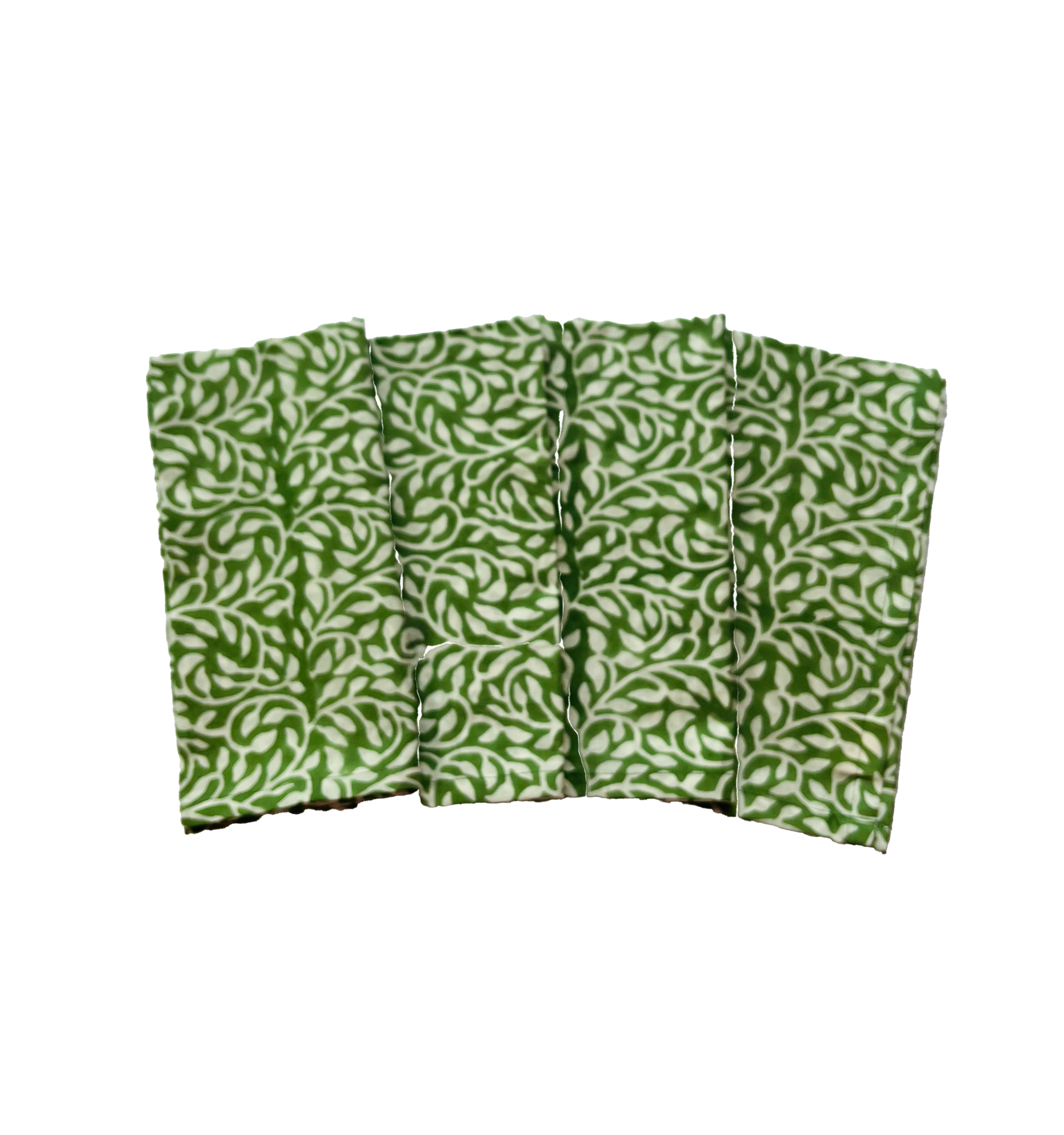 COTTON NAPKINS - GREEN VINE