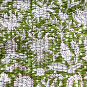WEEKEND BAG - GREEN FLORAL