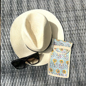 COTTON GLASSES CASE - SUNFLOWER