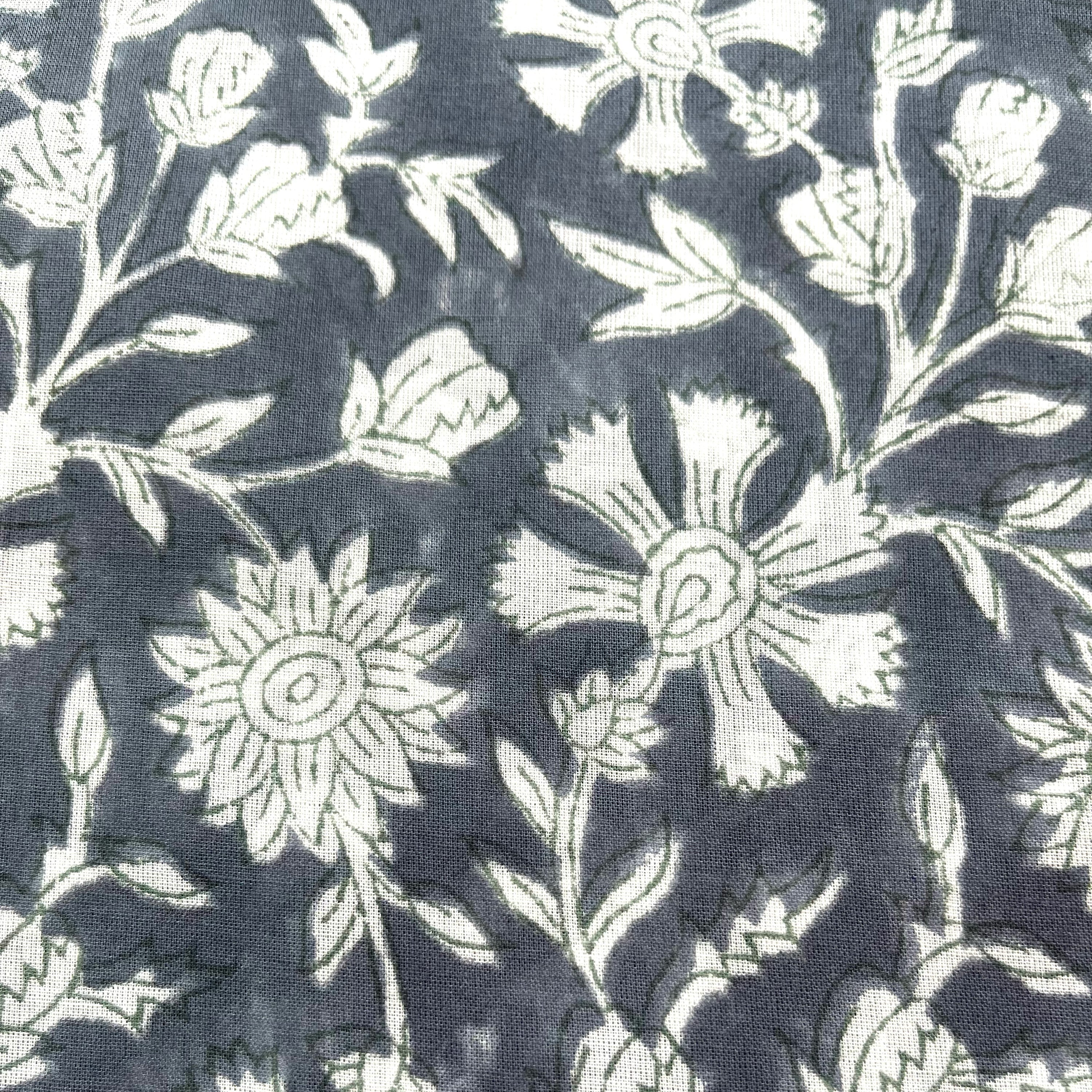 LIGHTWEIGHT NAPKINS -NAVY BLUE FLORAL