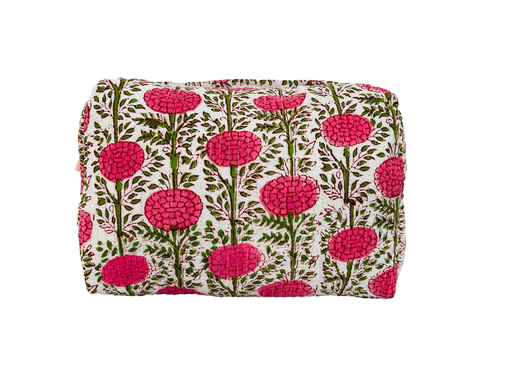 EXTRA LARGE BATH BAG - MARIGOLD/PINK