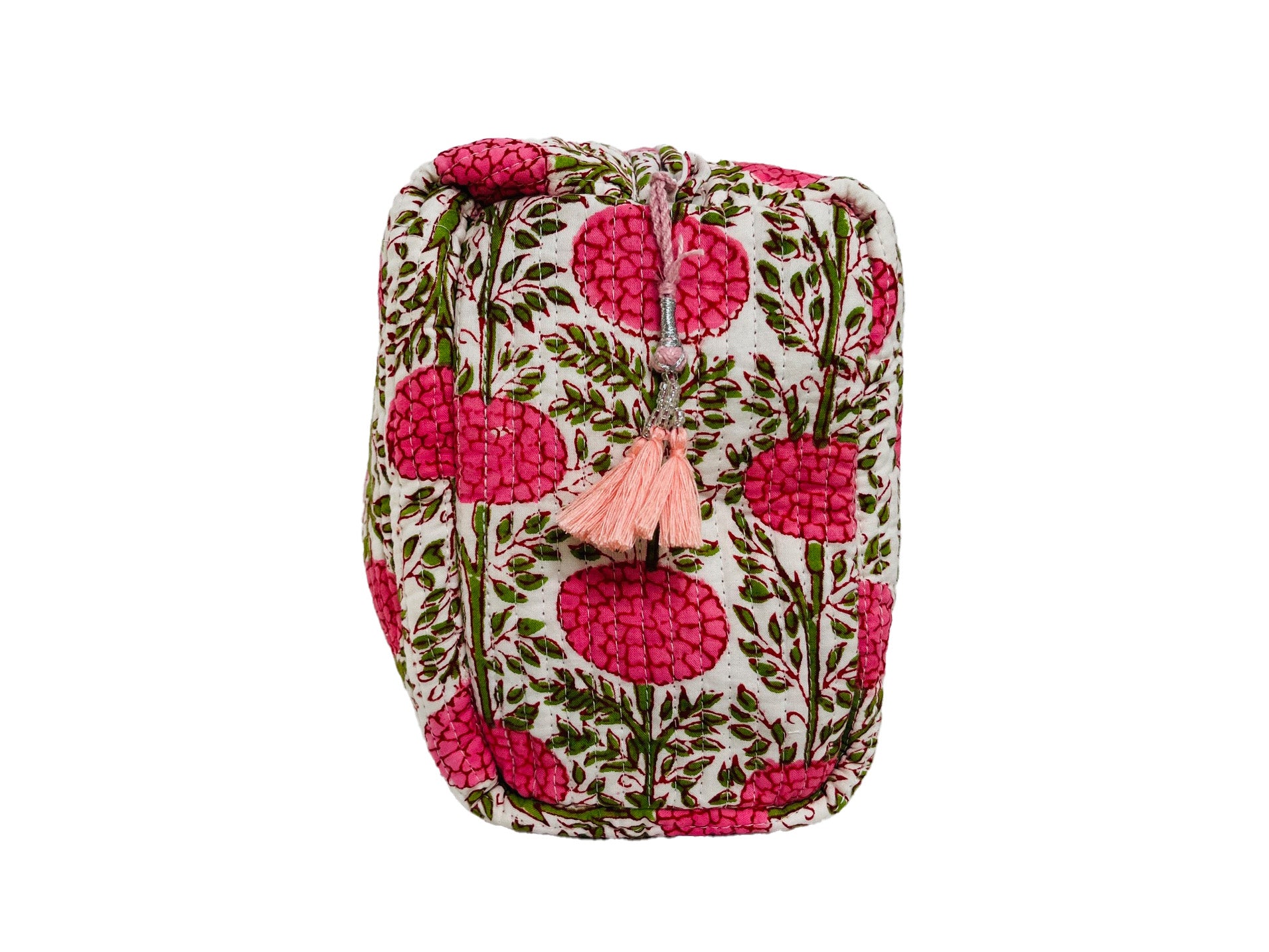 EXTRA LARGE BATH BAG - MARIGOLD/PINK