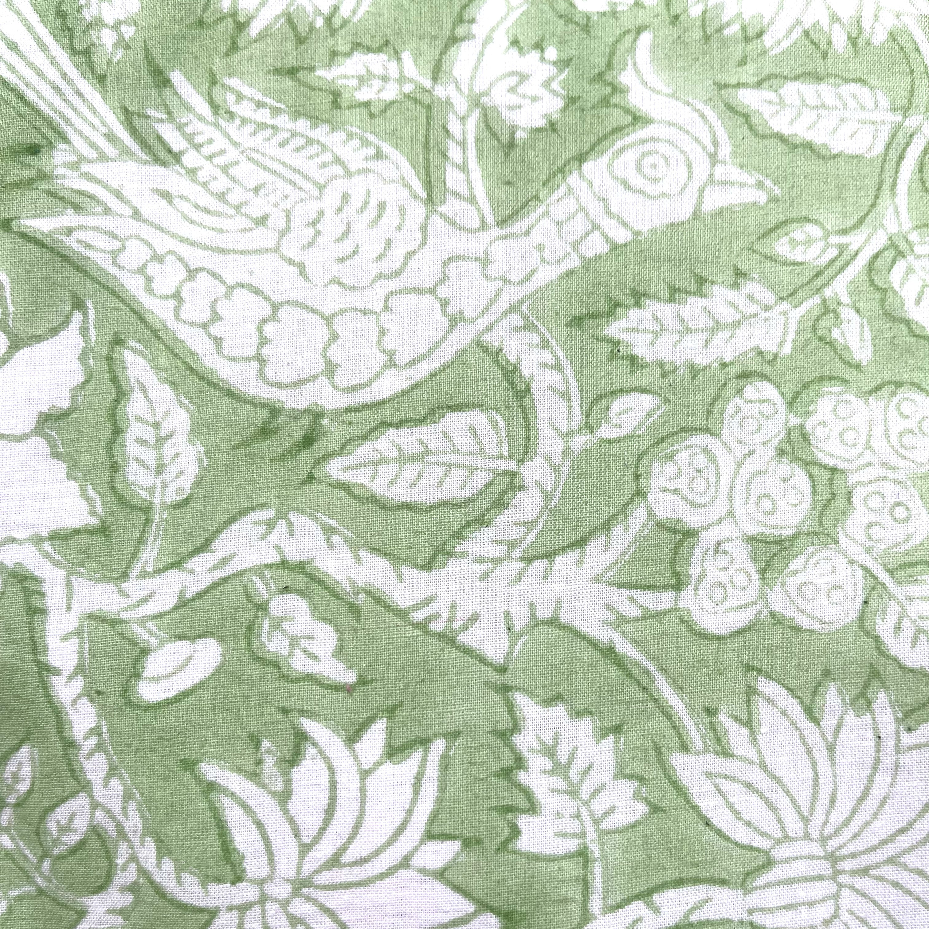COTTON PYJAMAS - MATCHA FLORAL