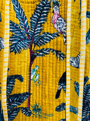 VELVET BAG - MUSTARD