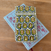 COTTON GLASSES CASE - OLIVE IKAT