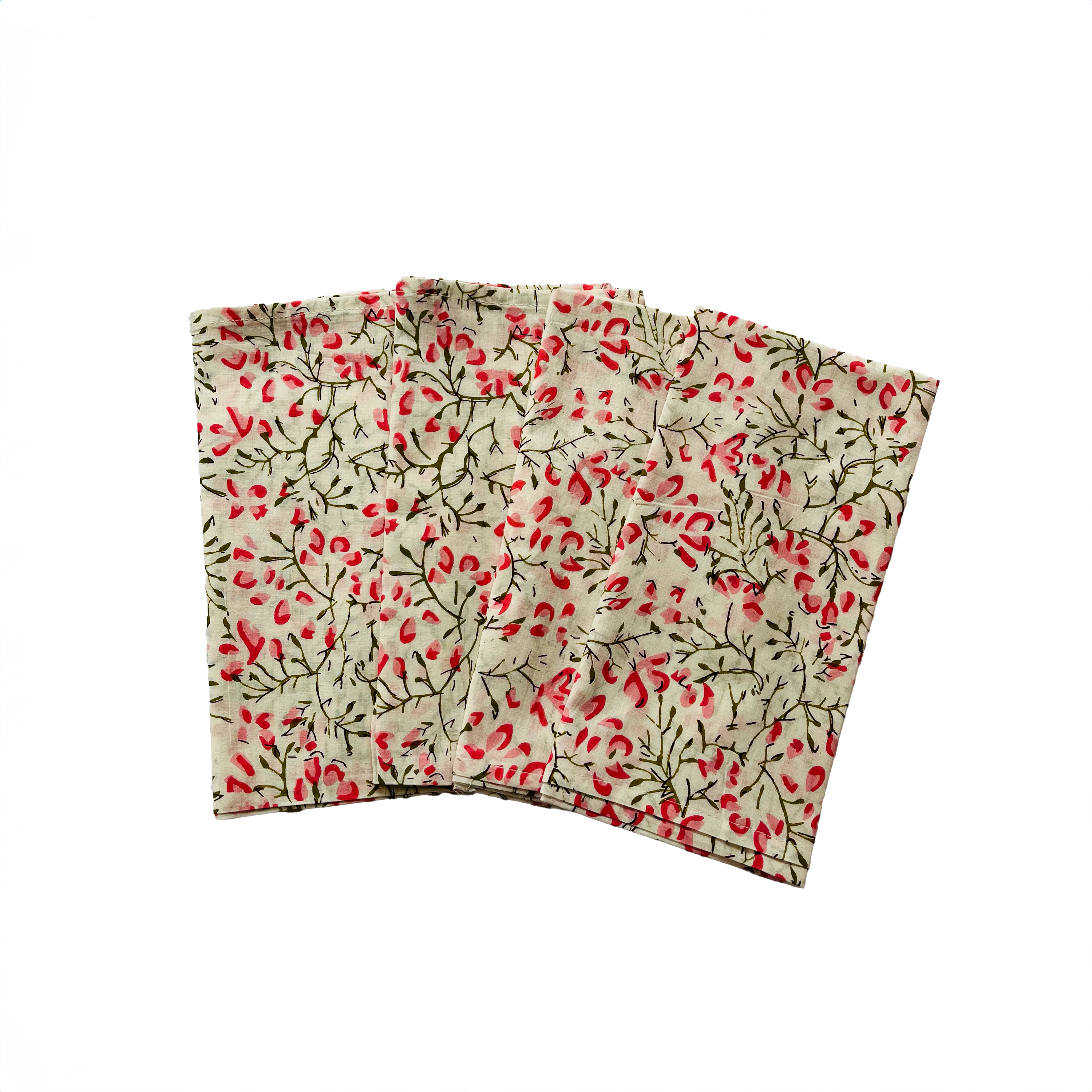 COTTON NAPKINS - PINK BLOSSOM