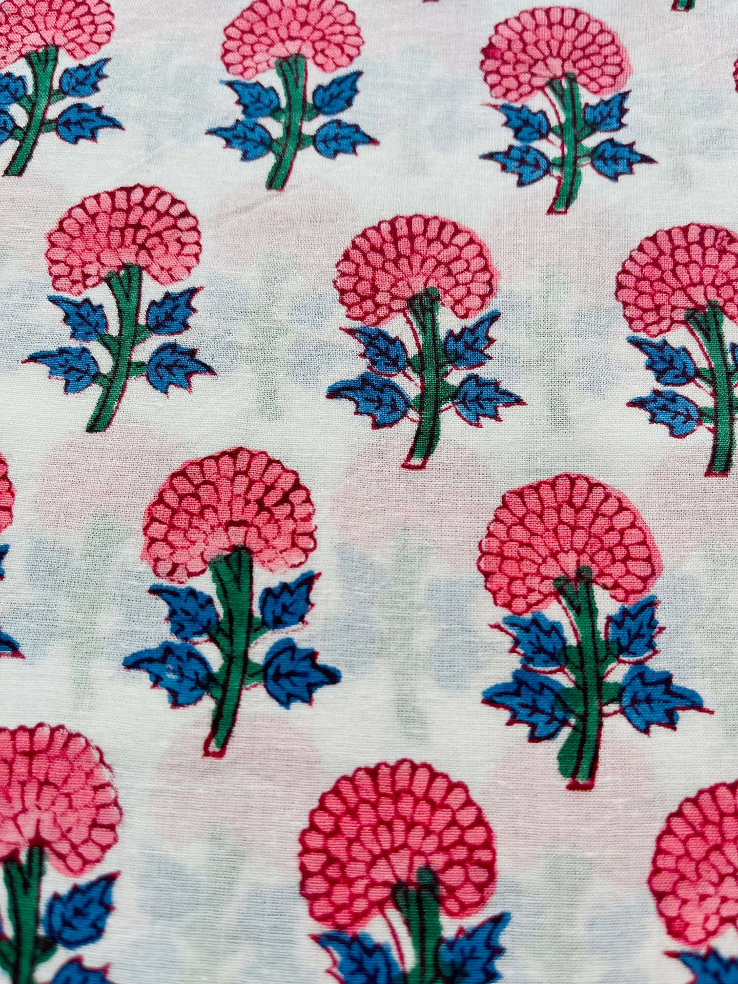 COTTON NAPKINS - PINK MARIGOLD