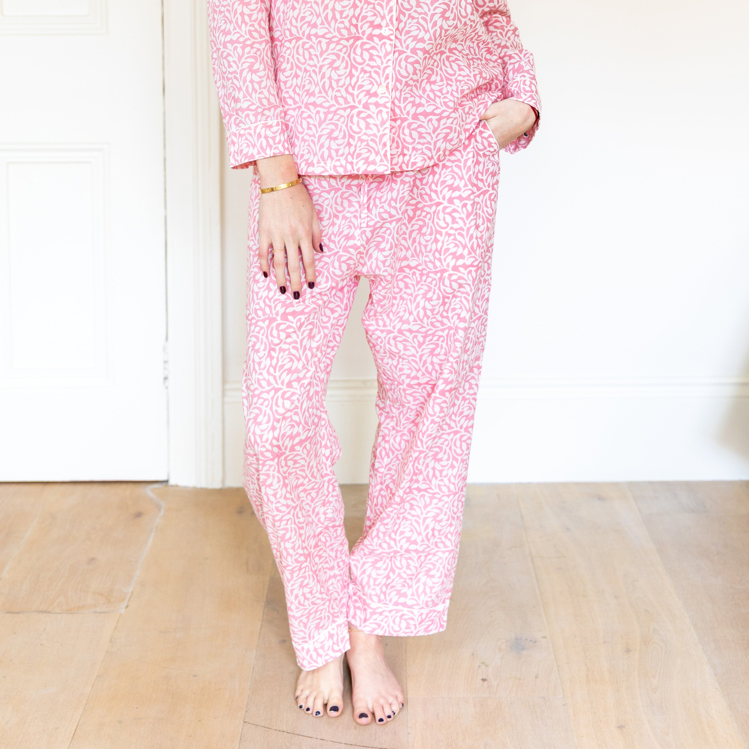 COTTON PYJAMAS - PINK BLUSH