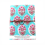 HAND MADE NOTEBOOK - PINK BOUQUET