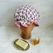 SHOWER CAP - PINK BUTI