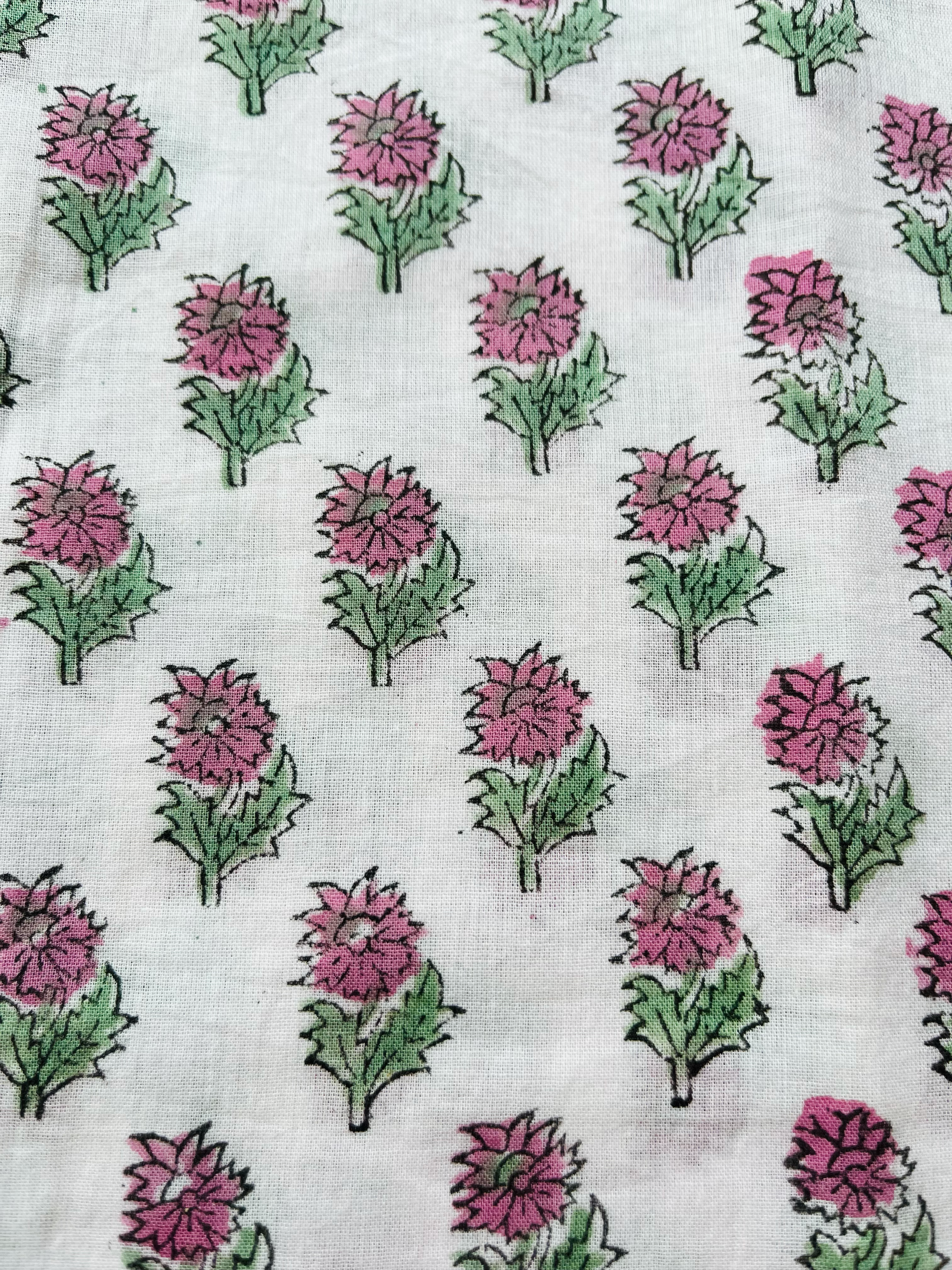 COTTON NAPKINS -  CHRYSANTHEMUM