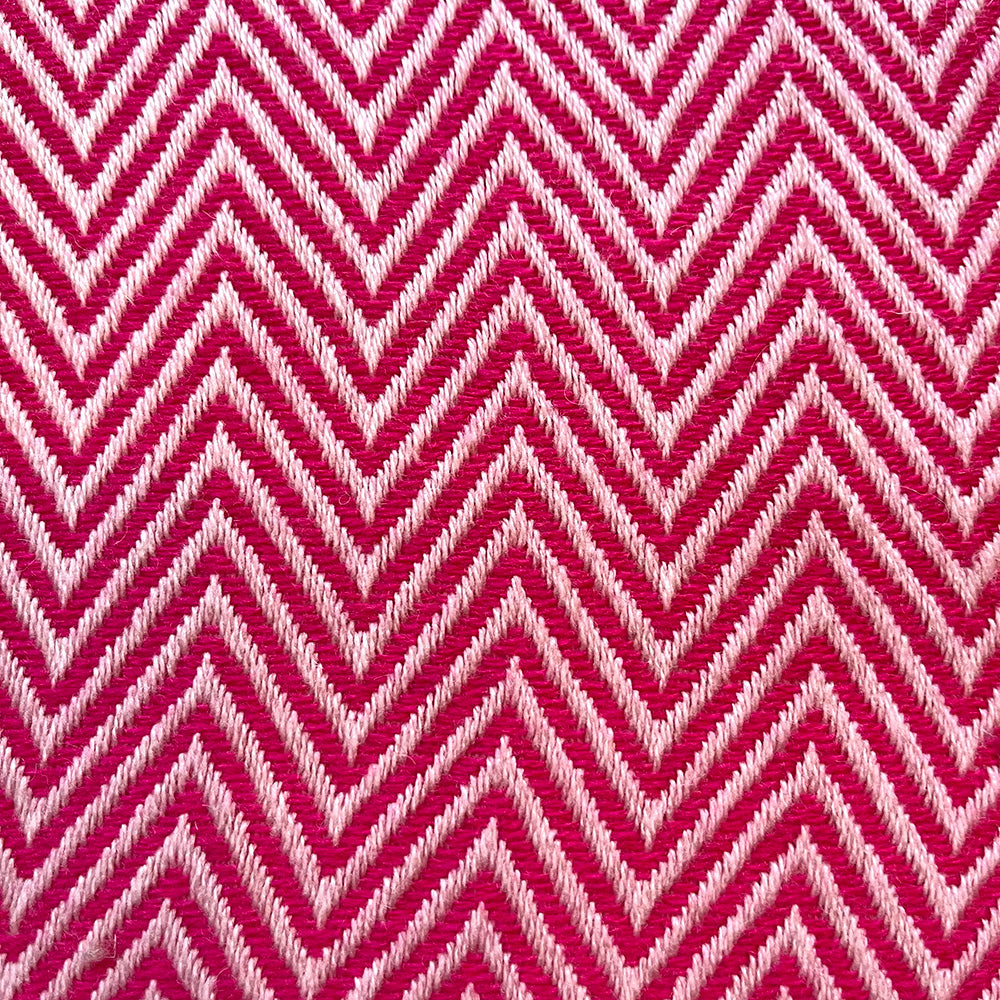 WOOL BLEND BLANKET - PINK