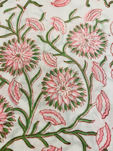 COTTON NAPKINS - PINK DAHLIA