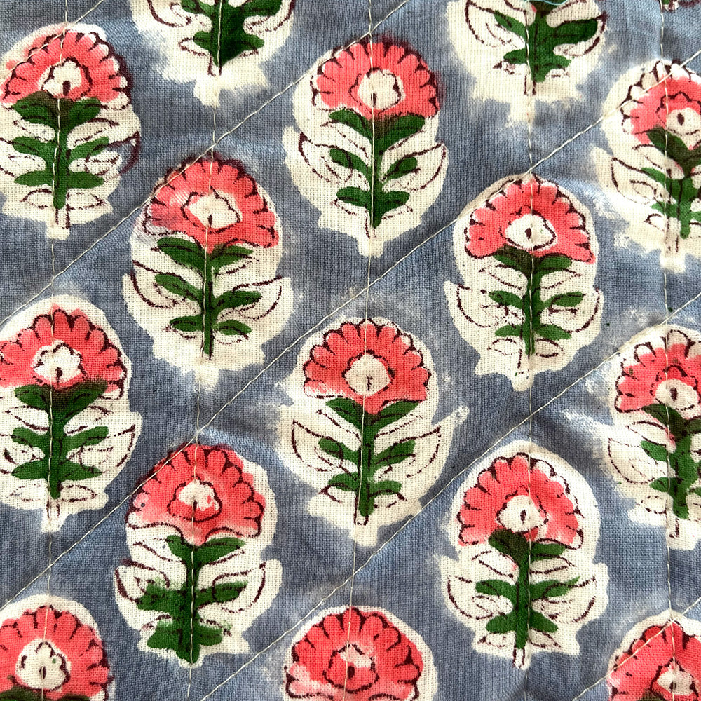 HOT WATER BOTTLE -  PINK DAISY