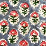 HOT WATER BOTTLE -  PINK DAISY