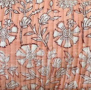 COTTON WASH BAG - PINK DANDELION (40% off)