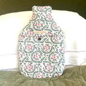 HOT WATER BOTTLE -  PINK DITSY