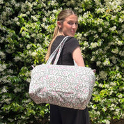 WEEKEND BAG - PINK DITSY