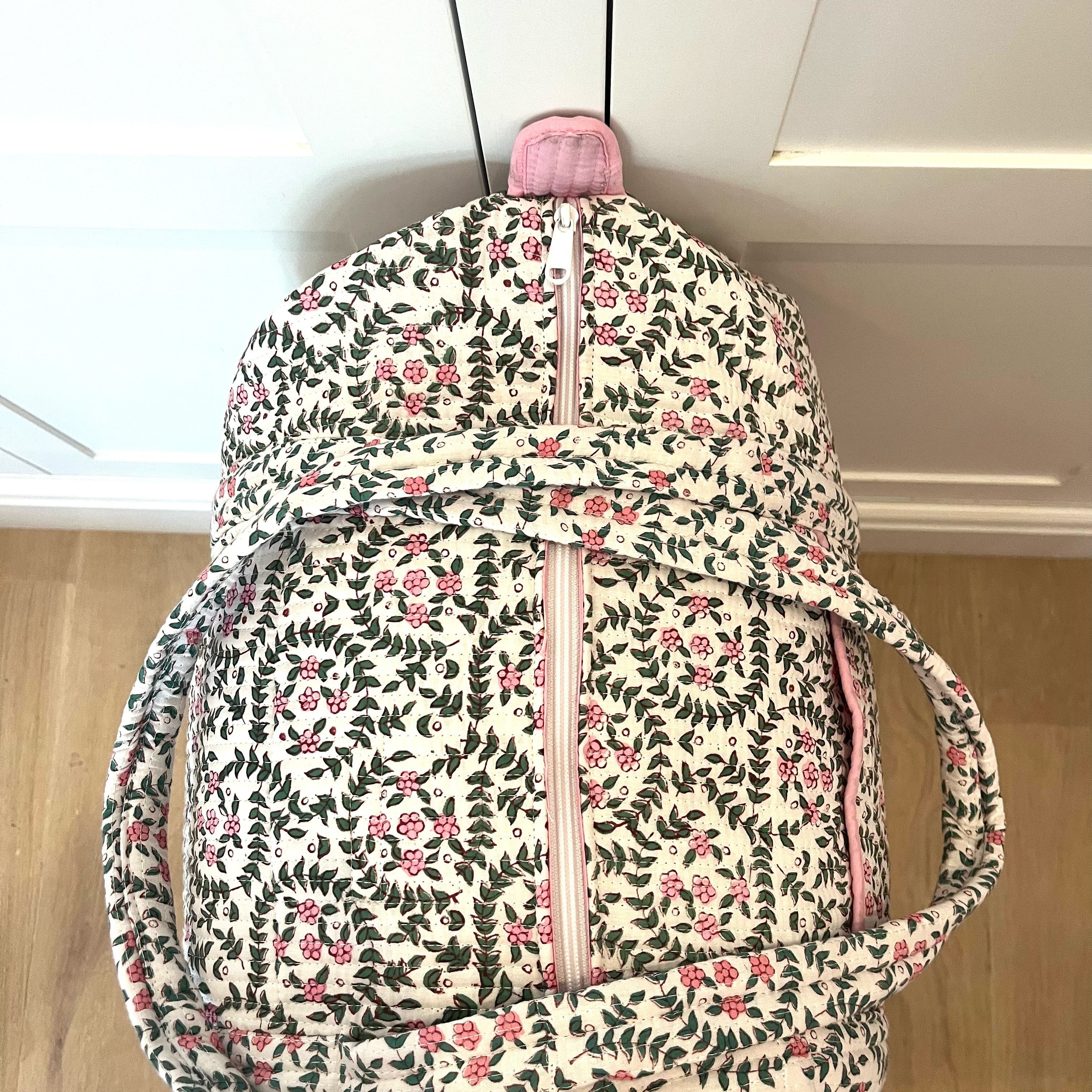 WEEKEND BAG - PINK DITSY