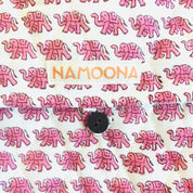 HOT WATER BOTTLE -  PINK ELEPHANT