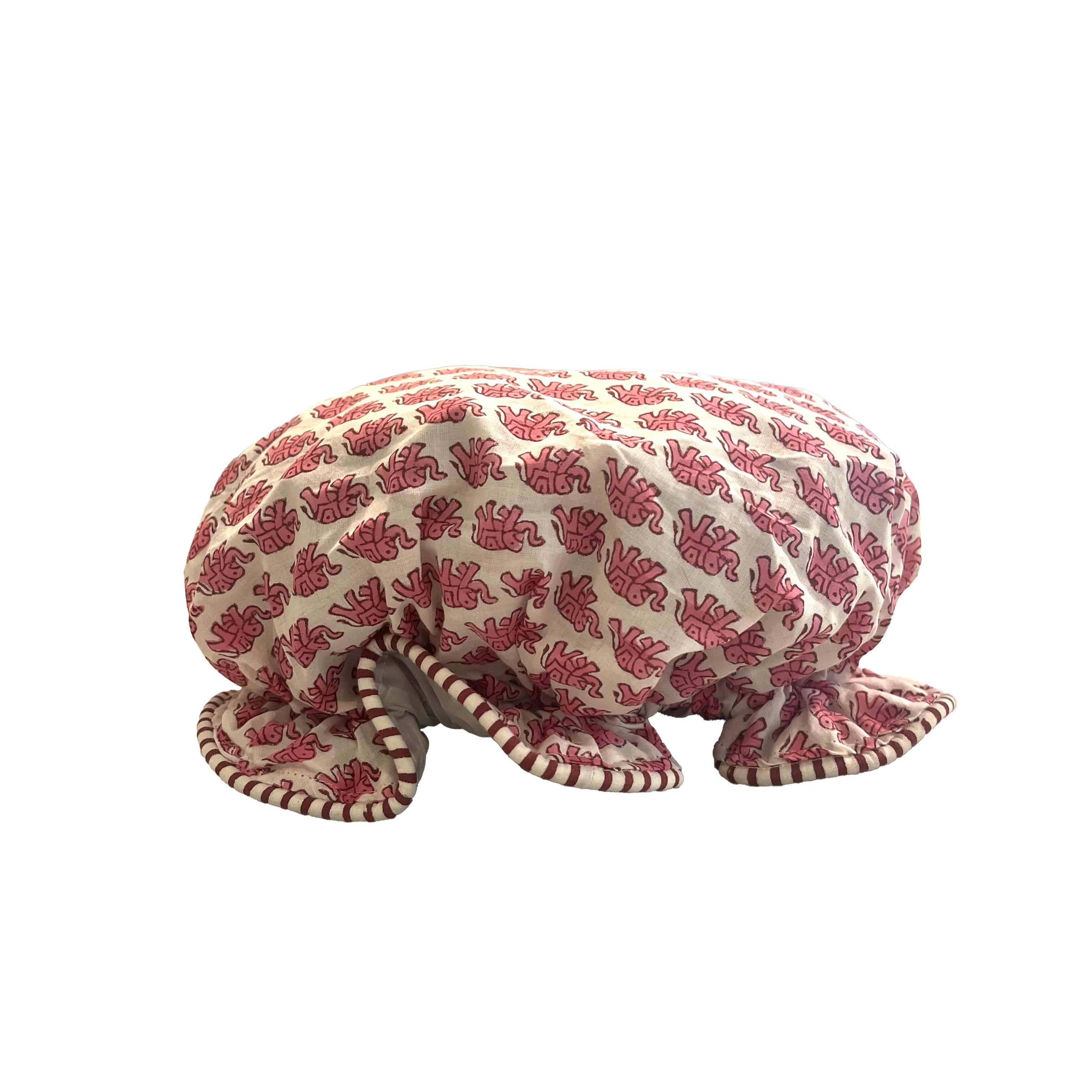 SHOWER CAP - PINK ELEPHANT