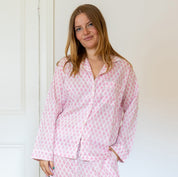 COTTON PYJAMAS - PINK FERN