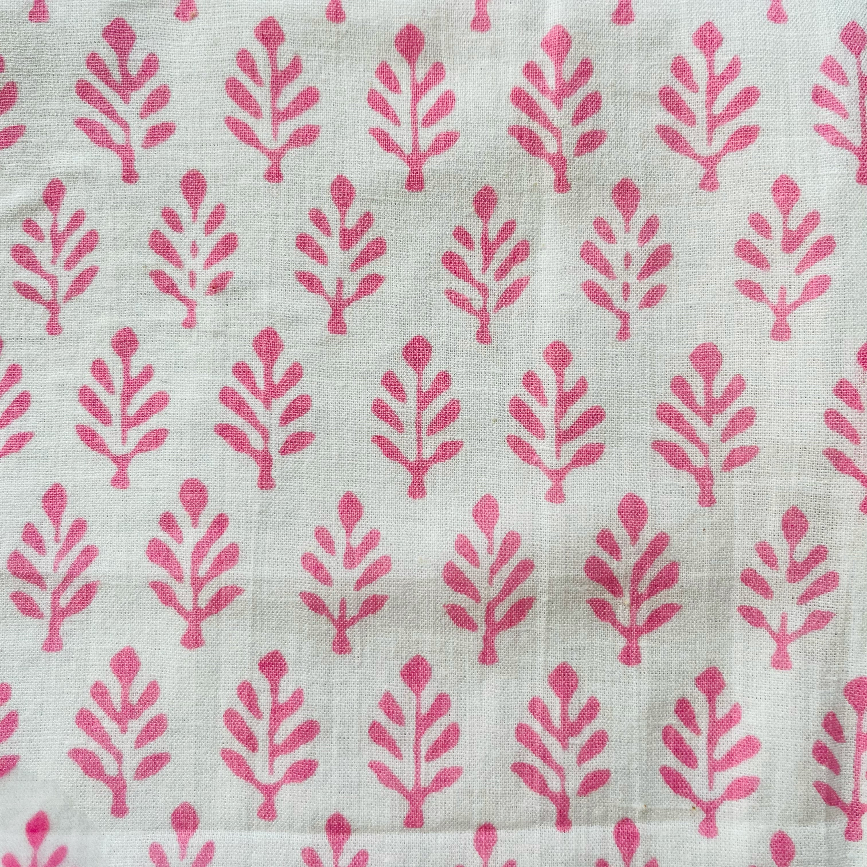 COTTON PYJAMAS - PINK FERN