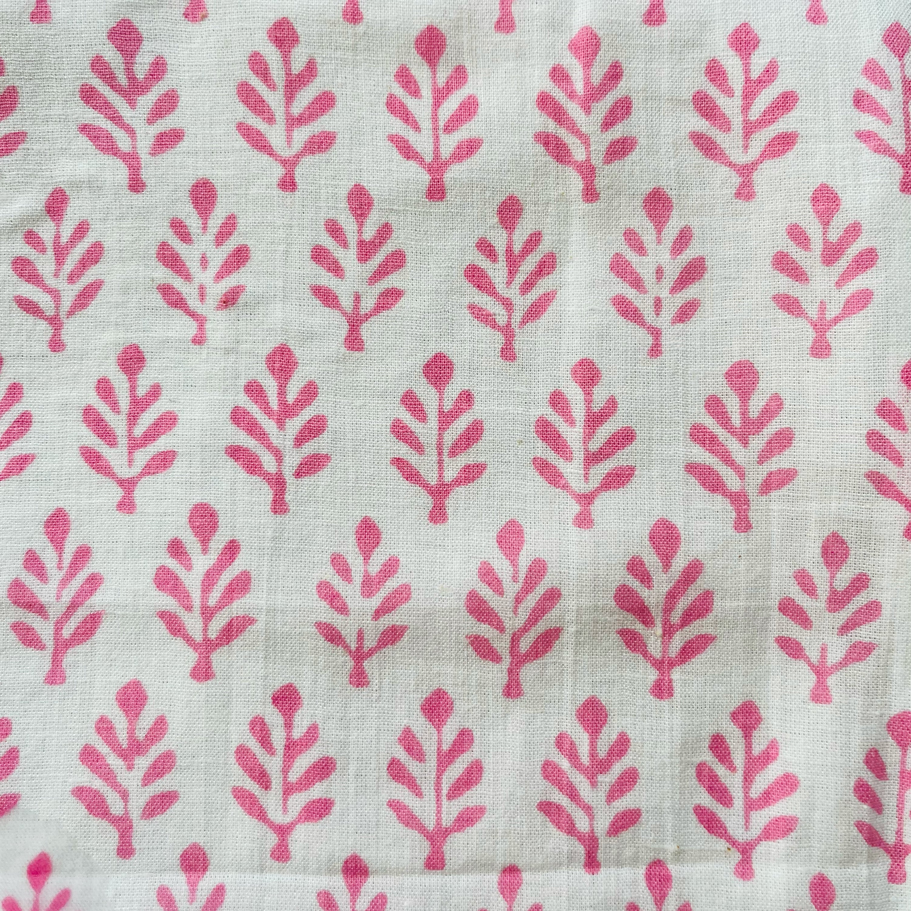 COTTON PYJAMAS - PINK MOTIF