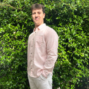 COTTON SHIRT  -  SOFT CORAL