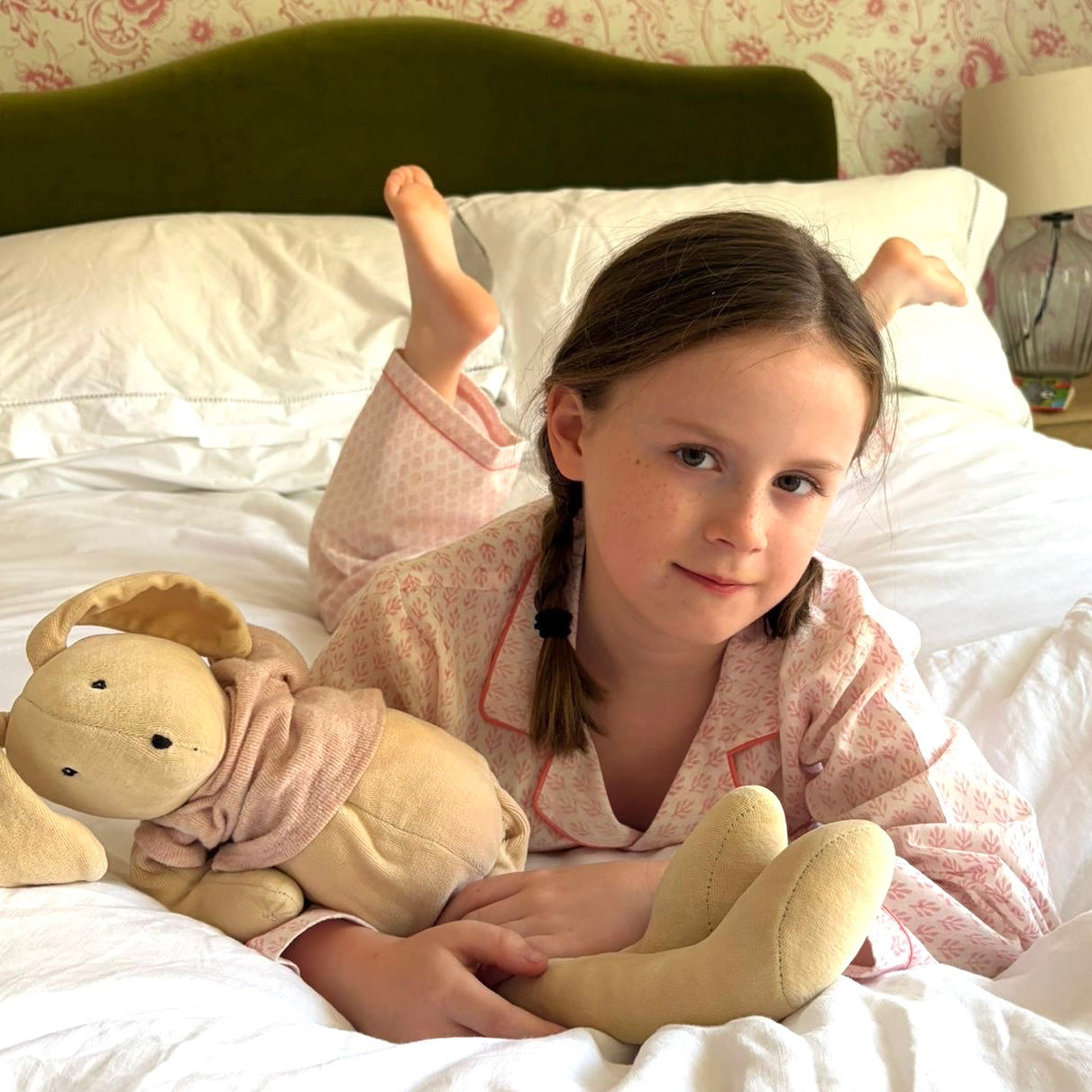 CHILDREN'S PYJAMAS -  PINK FERN
