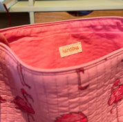 LAPTOP CASE - PINK FLAMINGO