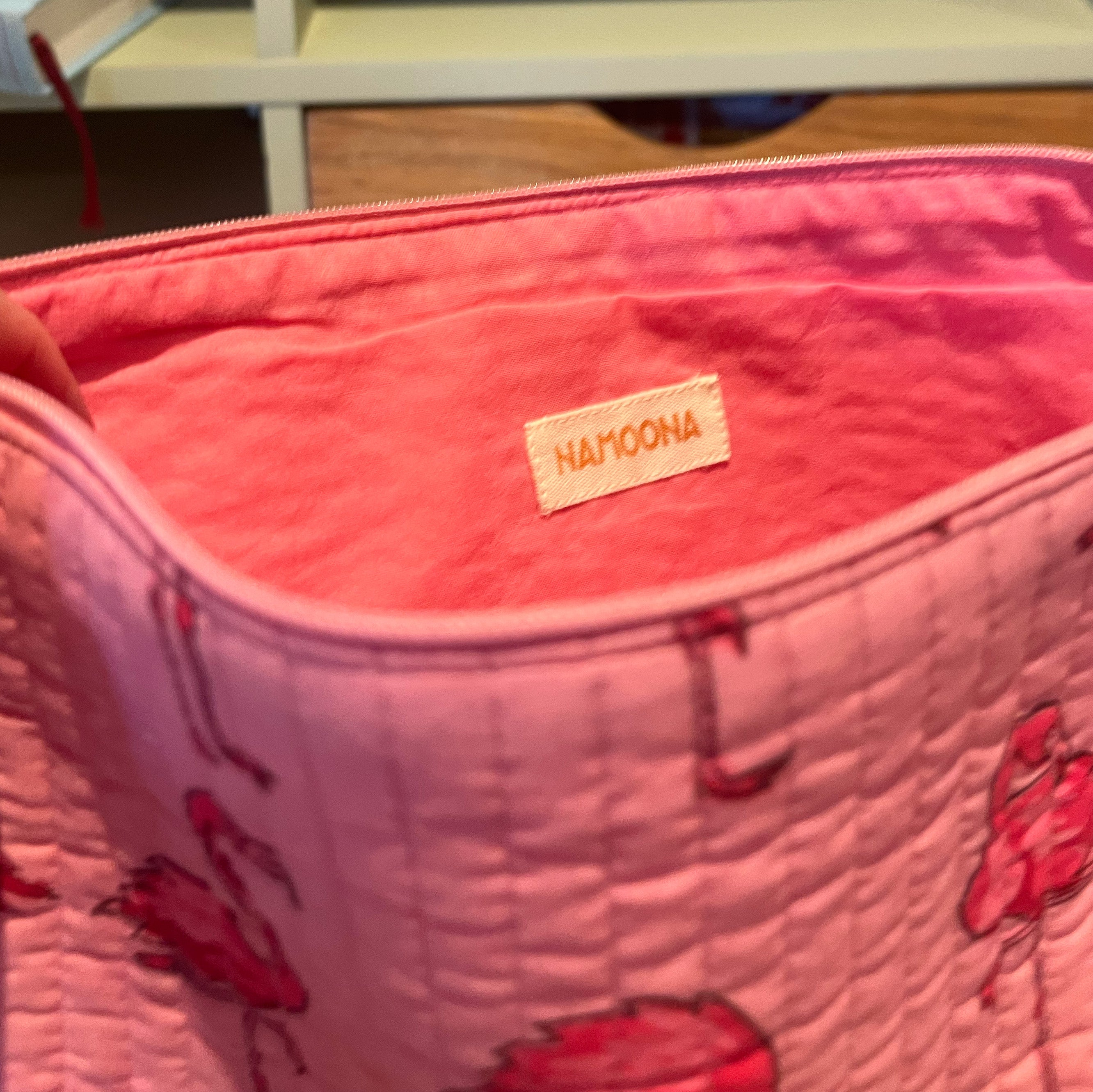 LAPTOP CASE - PINK FLAMINGO