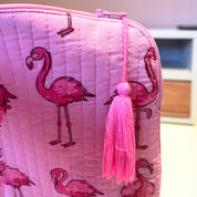 LAPTOP CASE - PINK FLAMINGO