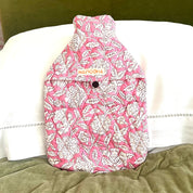 HOT WATER BOTTLE -  PINK FLORAL