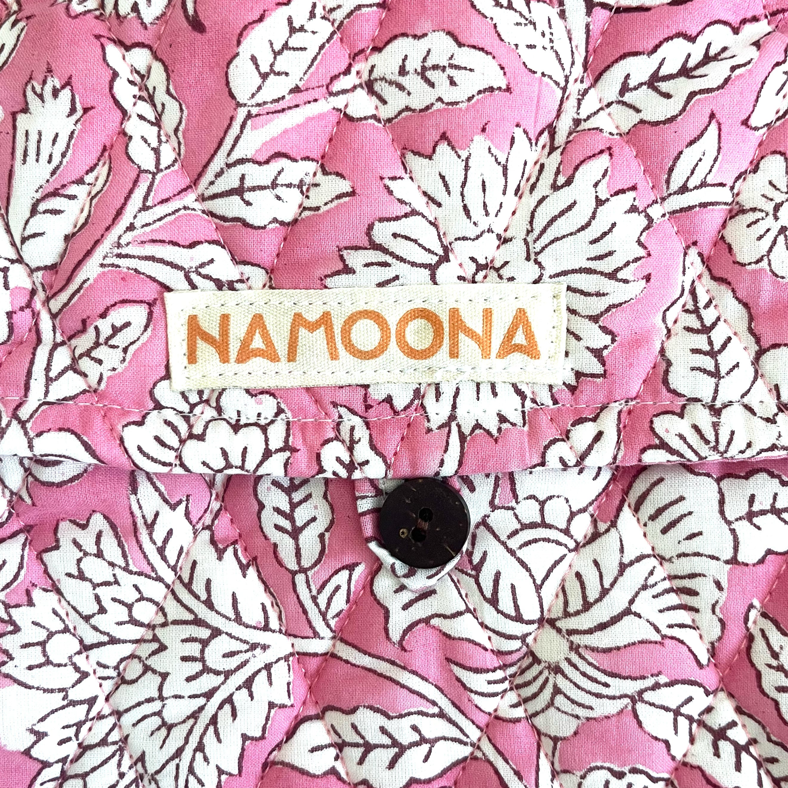HOT WATER BOTTLE -  PINK FLORAL