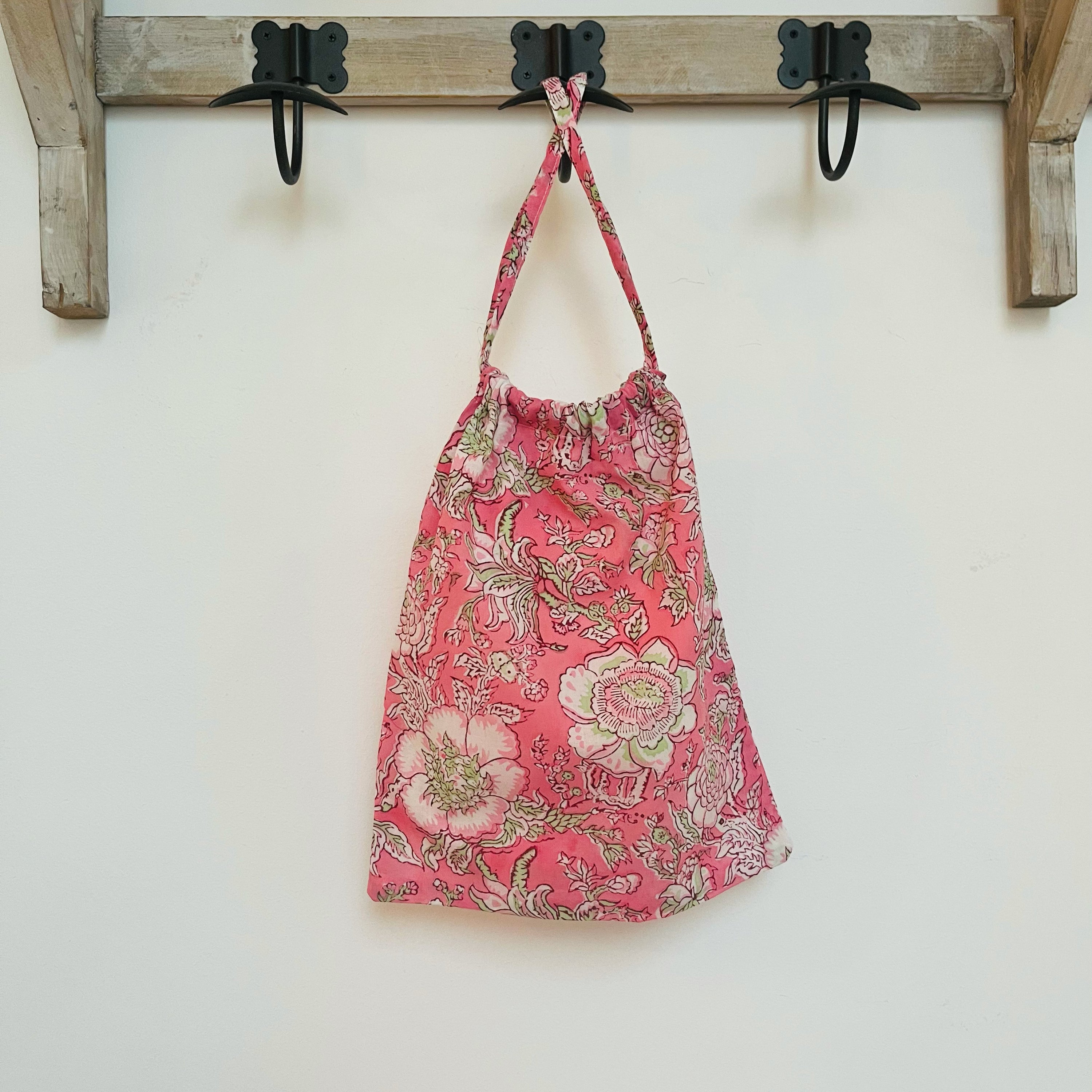 PYJAMA SHORTS - PINK PEONY