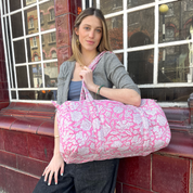WEEKEND BAG - PINK FLORAL